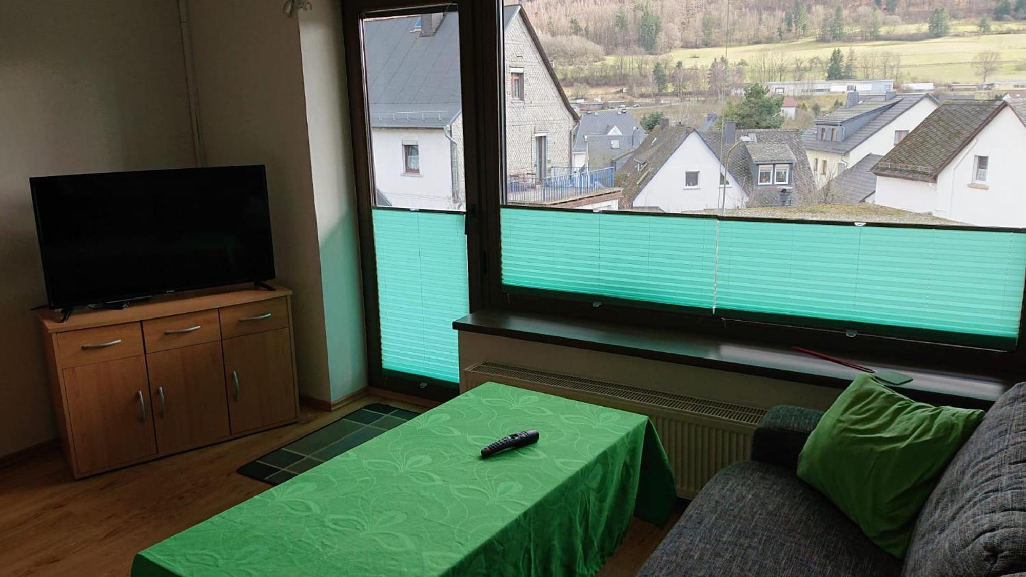 Gonnern Ferienwohnung Angelburg - Marburg Biedenkopf Mit Balkon Und Badewanne מראה חיצוני תמונה